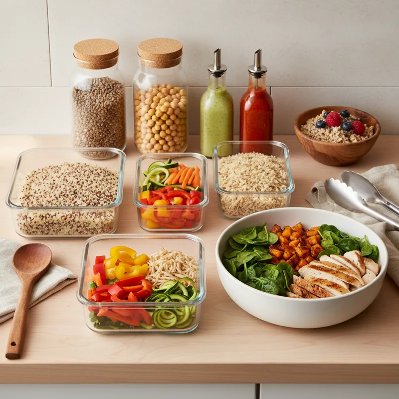 Batch Cooking Zéro Déchet : Organisez Votre Semaine en 2 Heures le Dimanche