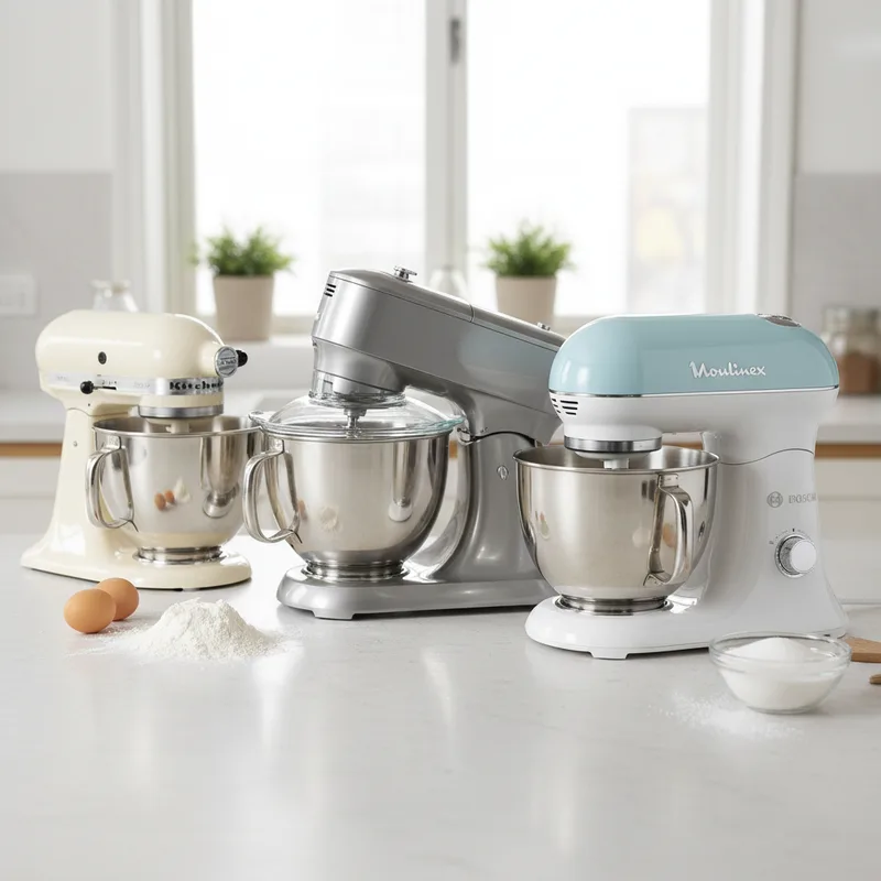 Robots Pâtissiers : Comparatif des 4 Meilleurs Modèles en 2026