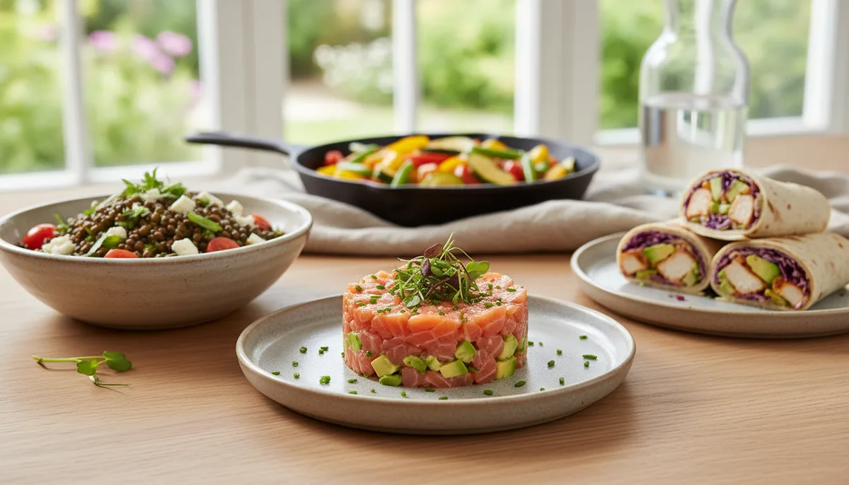 Recettes faciles sans four : 10 plats prêts en 15 minutes (sans cuisson ou à la poêle)